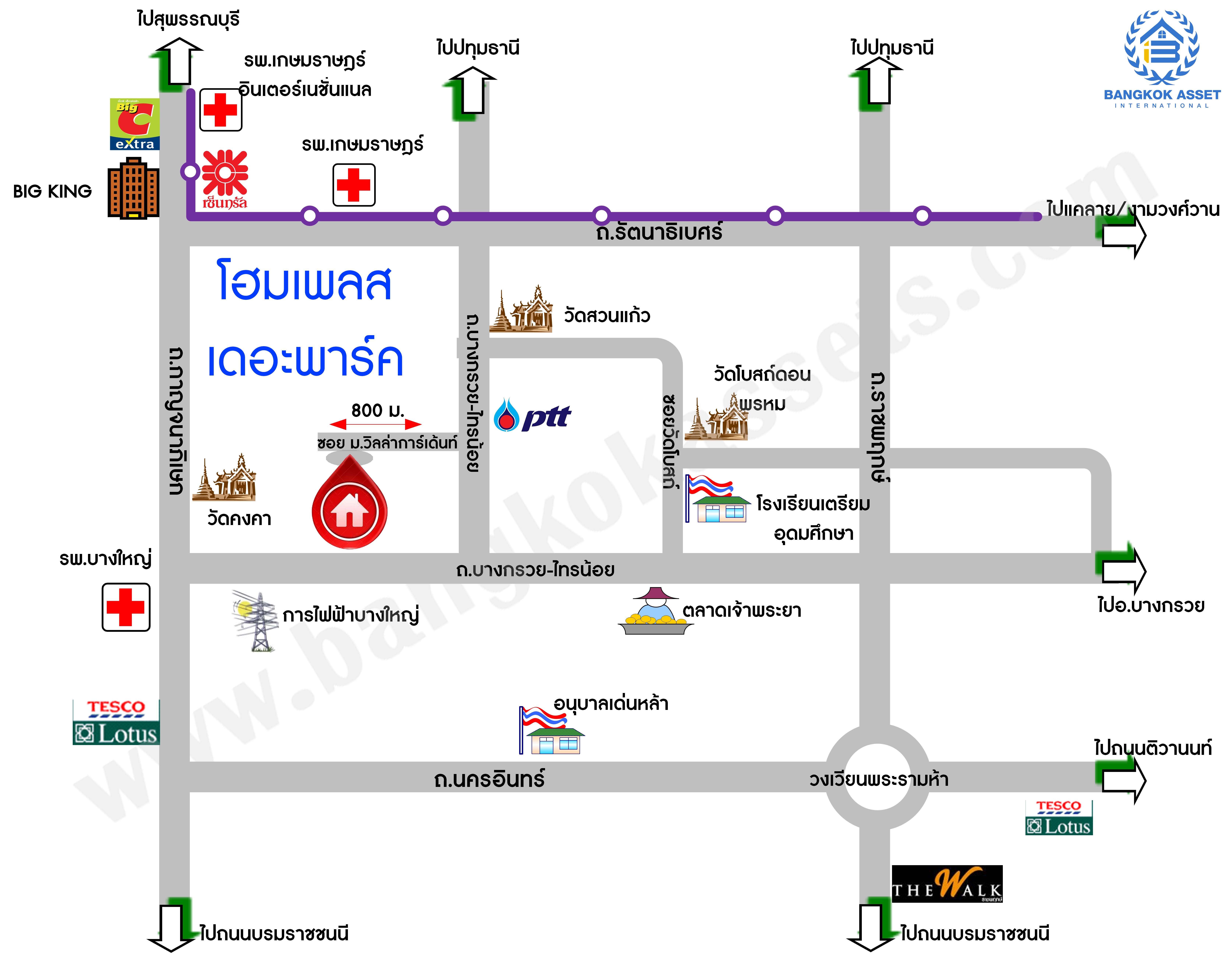 *****บ้านเดี่ยวมือสองนนทบุรี โครงการ โฮมเพลส เดอะพาร์ค บางกรวย-ไทรน้อย หลังริม เนื้อที่ 76 ตร.ว. พื้นที่ใช้สอย 222 ตร.ม. ฟังก์ชัน 3 ห้องนอน 3 ห้องน้ำ 2 ที่จอดรถ แถมฟรี! เครื่องปรับอากาศ, เครื่องดูดควัน เชื่อมต่อหลายเส้นทาง ทั้งถนนรัตนาธิเบศร์ ถนนบางกรวย-ไทรน้อย ถนนกาญจนาภิเษก ใกล้รถไฟฟ้าสายสีม่วง "สถานีบางพลู" และ ใกล้จุดขึ้นทางด่วน "ศรีรัช"